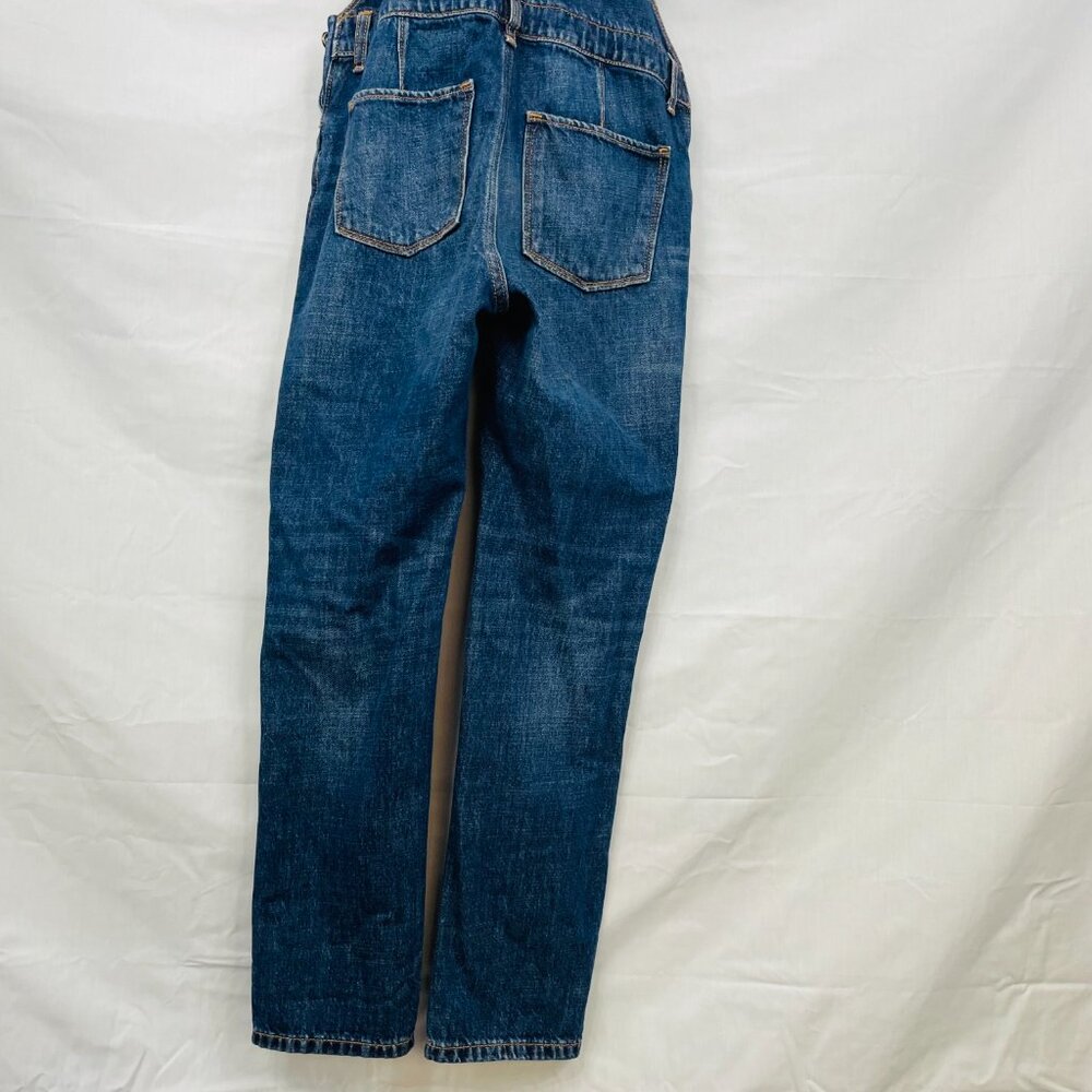 Old Navy Distressed Kids Denim Overalls Size XL (12) - Picture 12 of 16